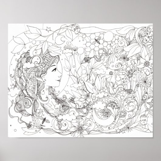 Immer langer Plakatdruck Poster (Vorne)