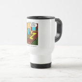 Immer letzte lustige Psychiatrie Geschenke T-Shirt Reisebecher (VorderseiteRechts)