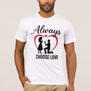 Immer Liebe Bella+Leinwand Jersey Kurz Sleev auswä T-Shirt