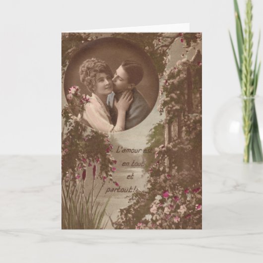 Immer Liebe Feiertagskarte (Vorderseite)