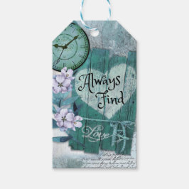 Immer Liebe finden Geschenkanhänger