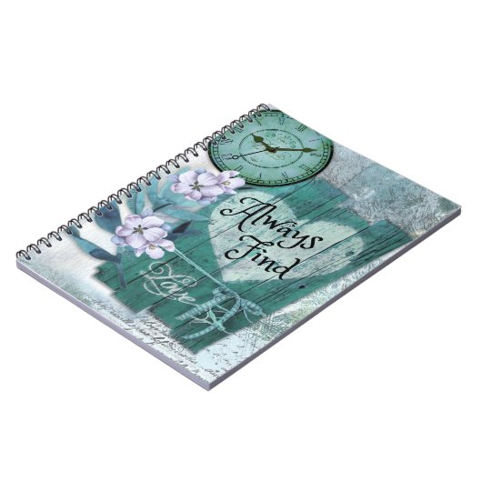 Immer Liebe finden Notizblock (Linke Seite)