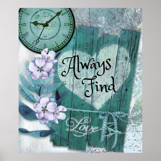 Immer Liebe finden Poster (Vorne)