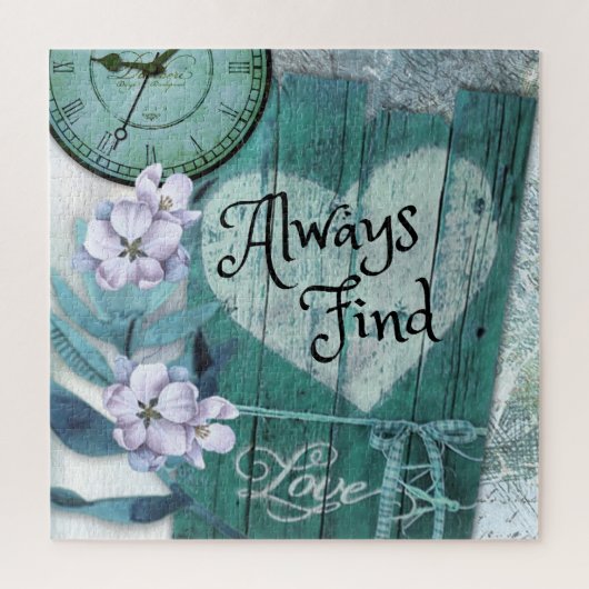 Immer Liebe finden Puzzle (Vertikal)
