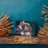 Immer Liebe Herzt Valentine Personalisiertes Foto Fotoplatte (Seite)