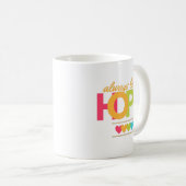 immer Liebe Hoffnung Kaffeetasse (VorderseiteRechts)