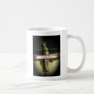 Immer Liebe Inspiration-Kaninchen-Kunstdruckdesign Kaffeetasse