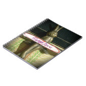 Immer Liebe Inspiration-Kaninchen-Kunstdruckdesign Notizblock (Linke Seite)