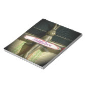 Immer Liebe Inspiration-Kaninchen-Kunstdruckdesign Notizblock (Rotiert)