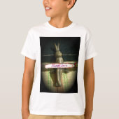 Immer Liebe Inspiration-Kaninchen-Kunstdruckdesign T-Shirt (Vorderseite)