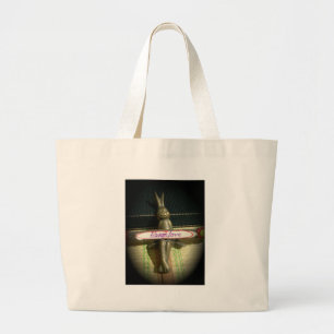 Immer Liebe Inspirierendes Hasen Kunst Druck Desig Jumbo Stoffbeutel