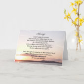 Immer...Liebe Karte (Gelbe Blume)