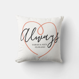Immer Liebe Valentinstag Geschenk, Kissen