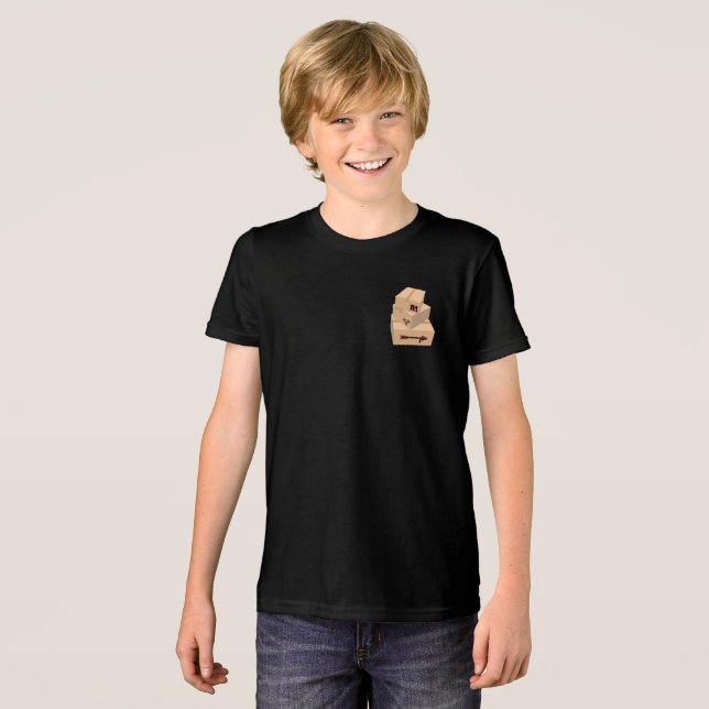 Immer liefern Tri-Blend shirt (Vorderseite voll)