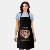 Immer mal wieder fängt ein Hund in dein Leben ein Schürze (Getragen)