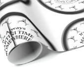 Immer Martini-Zeit GESCHENKpapier (Rolleneckpunkt)
