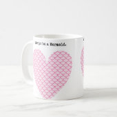 Immer Meerjungfrau-Tasse Kaffeetasse (Vorderseite Links)