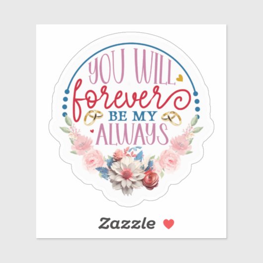 Immer mein aufkleber (Blatt)