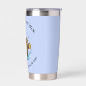 Immer mein erster und Bester Vater Thermobecher (Links)