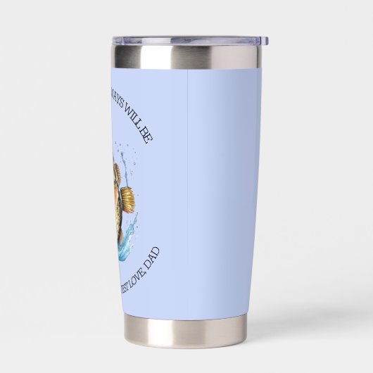 Immer mein erster und Bester Vater Thermobecher (Links)