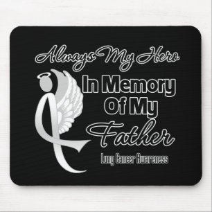 Immer mein Held im Gedächtnis-Vater - Lungenkrebs Mousepad