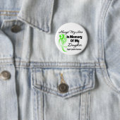 Immer mein Held im Gedächtnistuchter - Lymphom Button (Beispiel)