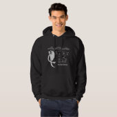 Immer mein Held im Memory Vater - Lungenkrebs Hoodie (Vorne ganz)