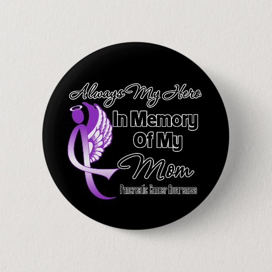 Immer mein Held in der Erinnerungsgeschichte - Pan Button (Vorderseite)