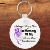 Immer mein Held Schwiegervater - Bauchspeicheldrüs Schlüsselanhänger (Vorderseite)