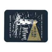 Immer mein Leitlicht sein - dünne Magnetkarte Magnet (Horizontal)