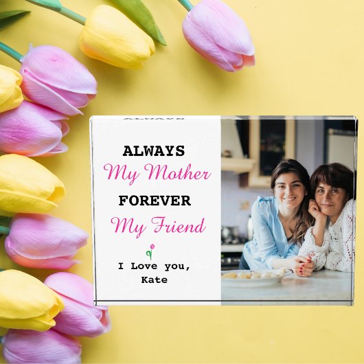 Immer meine Mutter, für immer mein Freund Foto blo