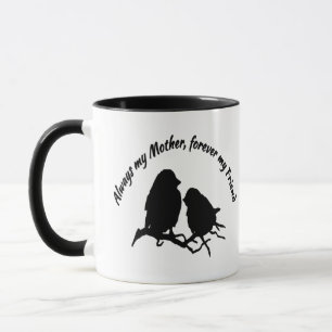 Immer meine Mutter für immer mein Lieblingsvogelan Tasse