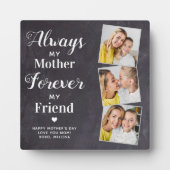 Immer meine Mutter für immer Meine Freundin 3 Foto Fotoplatte (Vorderseite)