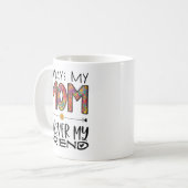 Immer meine Mutter, für immer meine Freundin Flora Kaffeetasse (Vorderseite Links)