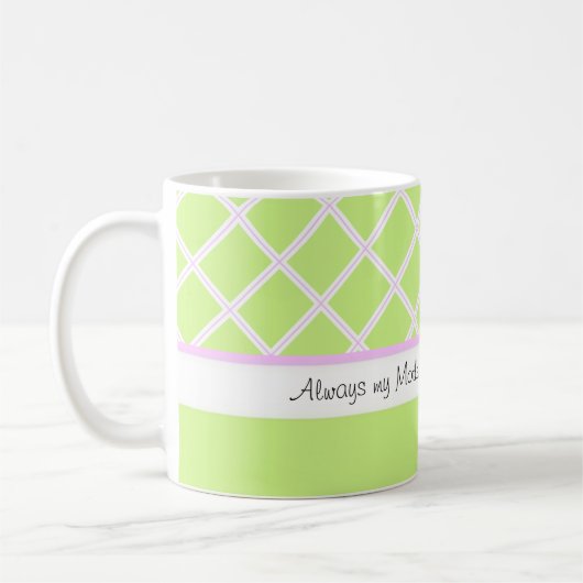 Immer meine Mutter und die Tasse der Freundin (Links)