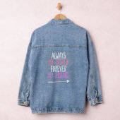 Immer meine Schwester für meinen Freund Jeansjacke (Hangar)