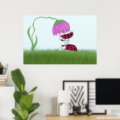 Immer mit Blick auf Sie Poster (Heimbüro)