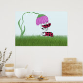 Immer mit Blick auf Sie Poster (Küche)