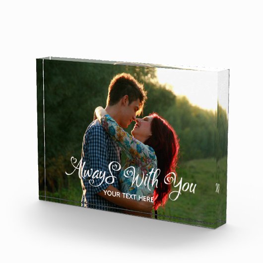 Immer mit dem Personalisierten Foto-Block Fotoblock (Rechts)