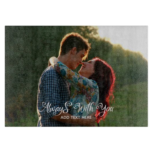 Immer mit dem Personalisierten Schneidebrett (Vorderseite)