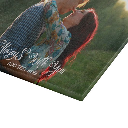 Immer mit dem Personalisierten Schneidebrett (Ecke)