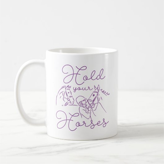 Immer Mit Der Ruhe Kaffeetasse (Links)