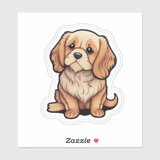 Immer mit dir rollen: Ein Skateboarding Liebe Hund Aufkleber (Blatt)