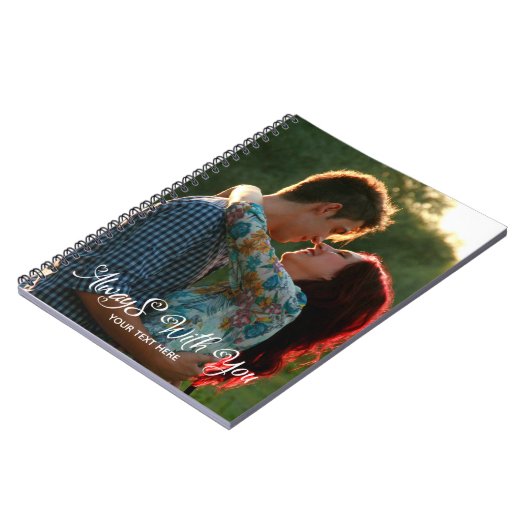 Immer mit einem Personalisierten Notebook Notizblock (Linke Seite)