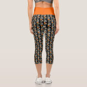 Immer mit Felsen beleuchtet Capri Leggings (Rückseite)