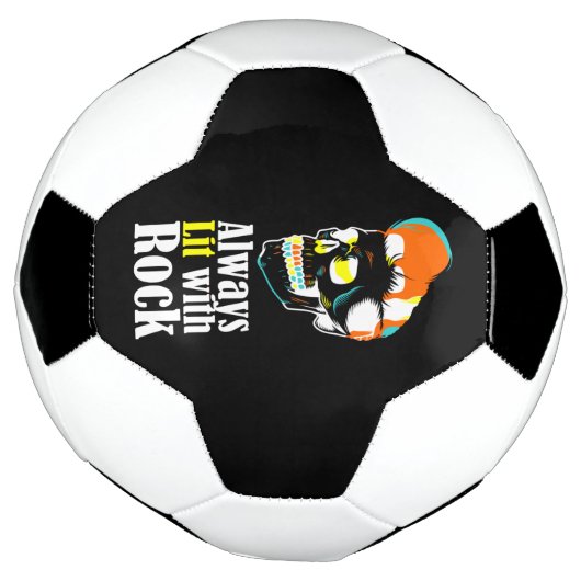 Immer mit Felsen beleuchtet Fußball (Gedreht)