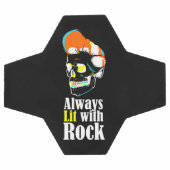 Immer mit Felsen beleuchtet Fußball (Flach)