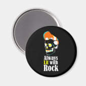 Immer mit Felsen beleuchtet Magnet (Vorderseite/Rückseite)