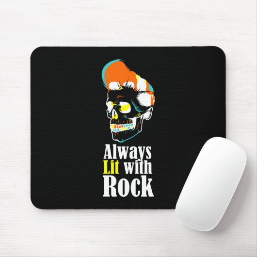 Immer mit Felsen beleuchtet Mousepad (Mit Mouse)