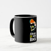 Immer mit Felsen beleuchtet Tasse (Vorderseite Links)